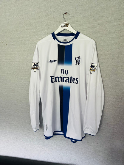 Chelsea away football shirt 2003/04 Mutu XL