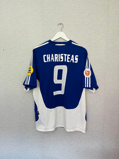 Greece home football shirt
Euro 2004 Charisteas Large