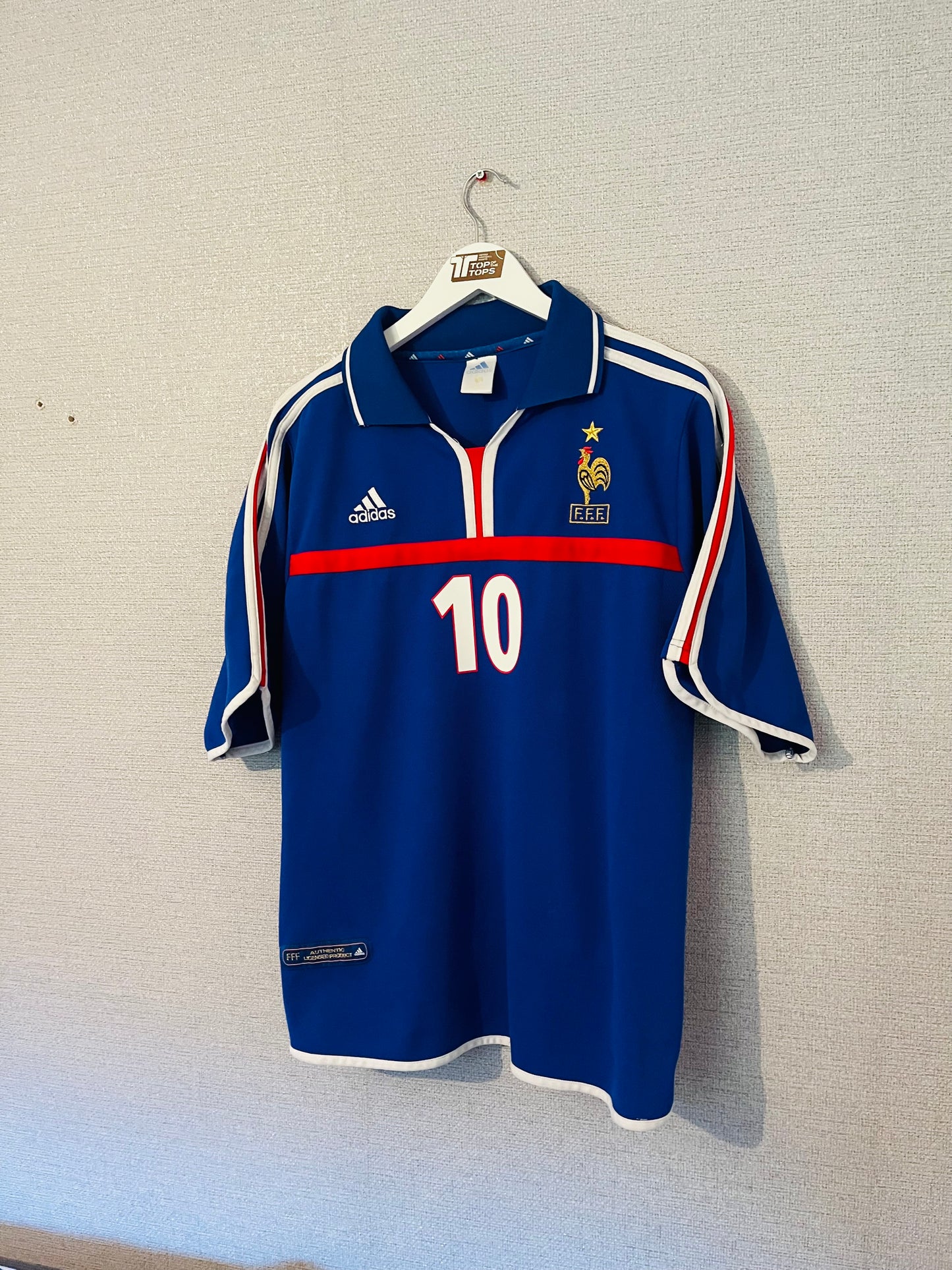 France home football shirt Euro 2000 Zidane XL
