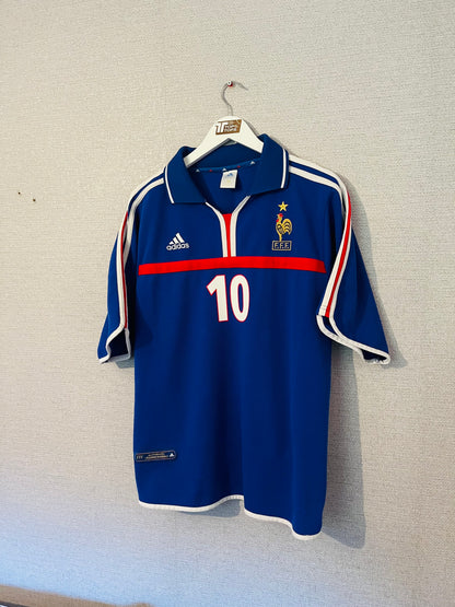 France home football shirt Euro 2000 Zidane XL