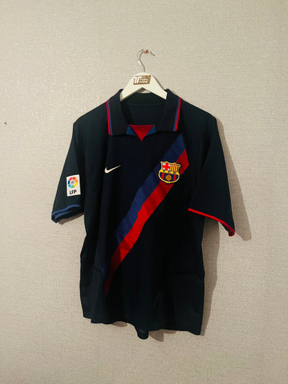 Barcelona away football shirt 2003/04 Ronaldinho Large