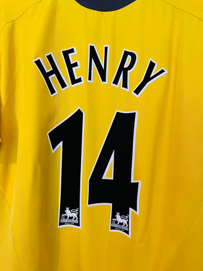 Arsenal away football shirt 2005/06 Henry Large