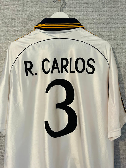 Real Madrid home football shirt 1998/2000 Carlos XL