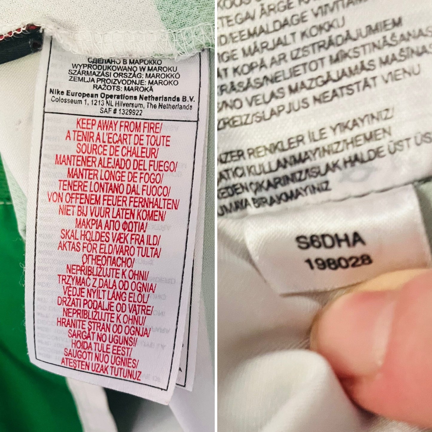 Glasgow Celtic home football shirt 2005/06 Keane XL