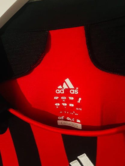 AC Milan home football shirt 2007/08 Maldini XL