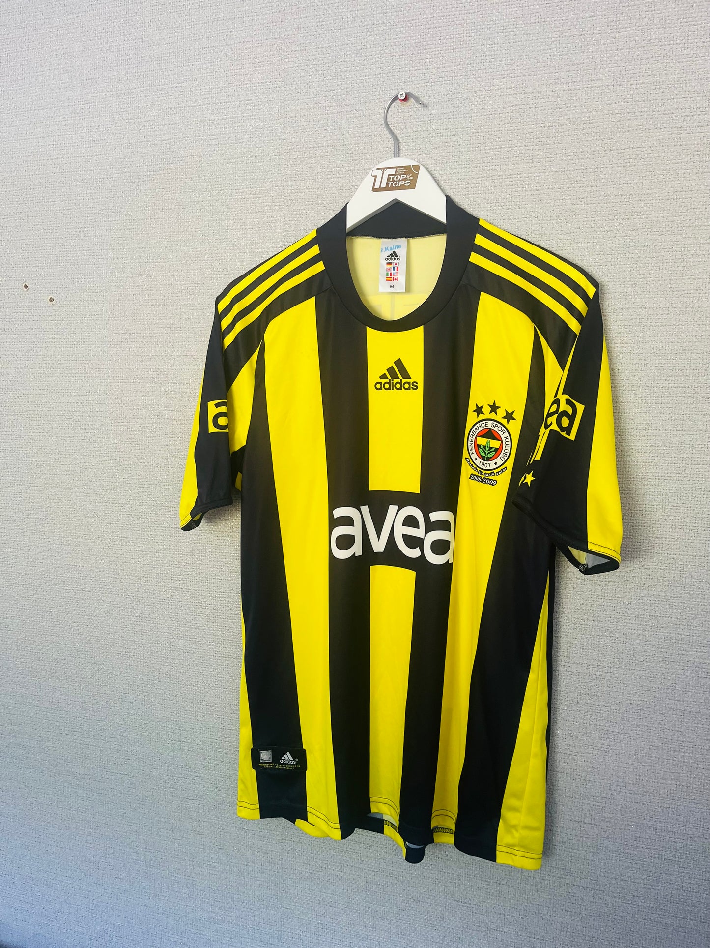 Fenerbahce home football shirt 2008/09 R. Carlos medium