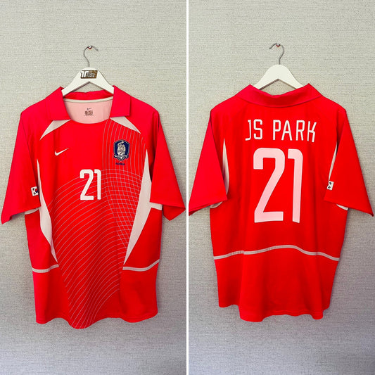 South Korea home football shirt
W/C 2002 JS Park Large