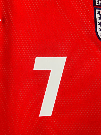England away football shirt 2004/06 Beckham XL