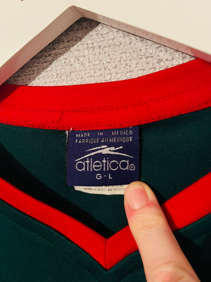 Mexico home football shirt 2001/02 Blanco Large