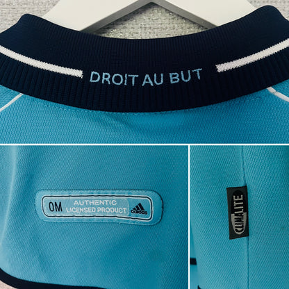 Marseille away football shirt 2000/01 Weah Large