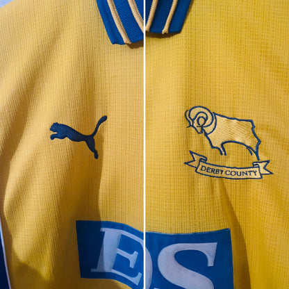 Derby County away football shirt 1999/2001 Eranio XXL