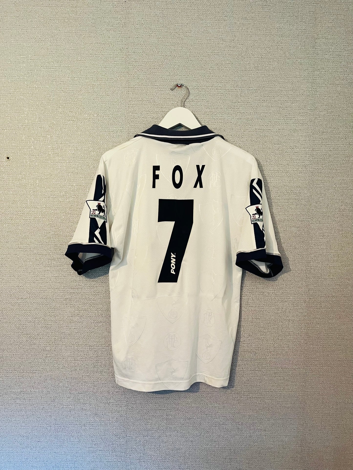Tottenham Hotspur home football shirt 1995/97 Fox Medium