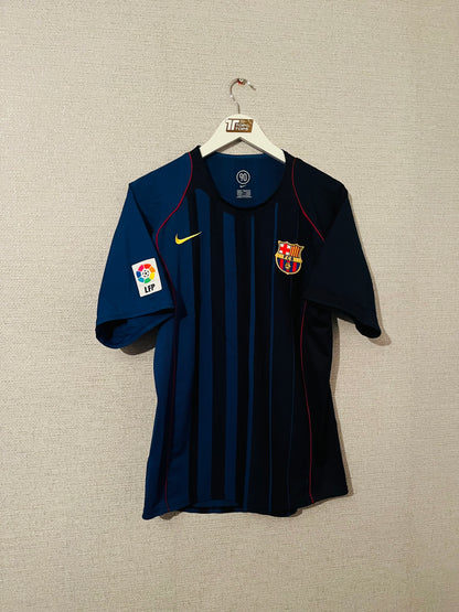 Barcelona away football shirt 2004/05 Ronaldinho Medium