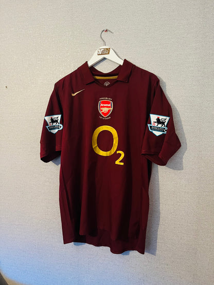Arsenal home football shirt 2005/06 Henry Large