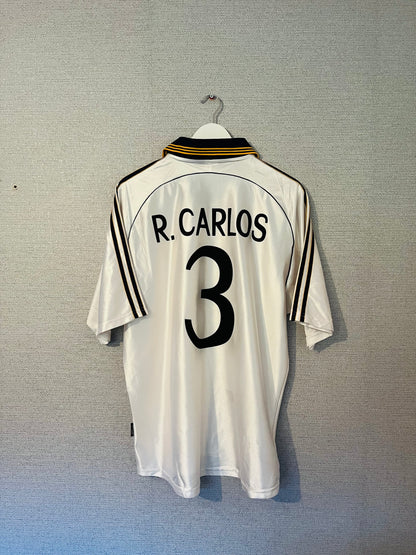 Real Madrid home football shirt 1998/2000 Carlos XL