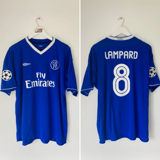 Chelsea home football shirt 2003/05 Lampard XL