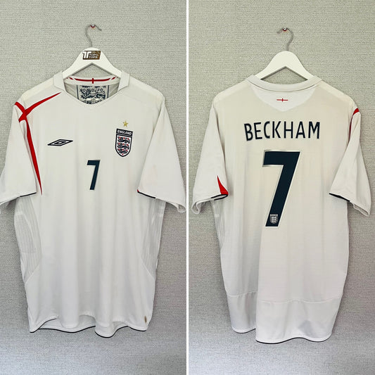 England home football shirt
W/C 2006 Beckham XXL