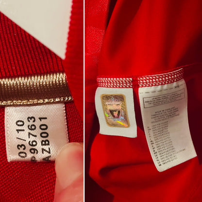 Liverpool home football shirt 2010/12 Gerrard XL