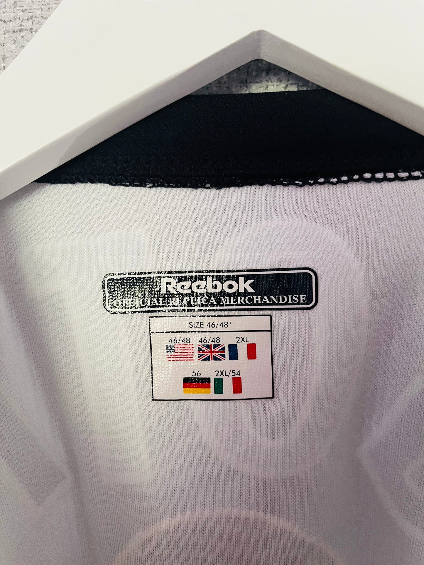 Bolton Wanderers home football shirt 2001/02 Ngotty XL