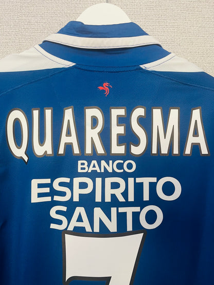 FC Porto home football shirt 2007/08 Quaresma XL