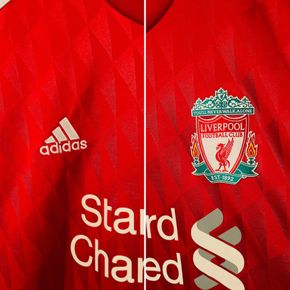 Liverpool home football shirt 2010/12 Gerrard XL