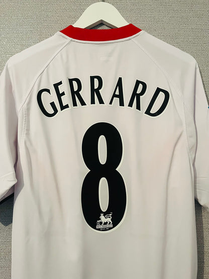 Liverpool away football shirt
2005/06 Gerrard Large