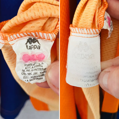 Barcelona away football shirt 1997/98 De La Pena XXL