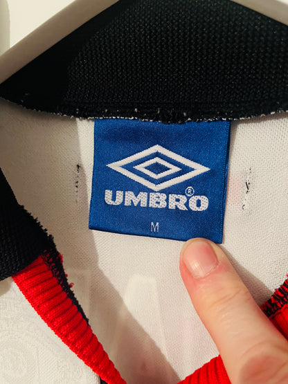 Manchester United away football shirt 1997/99 Keane Medium