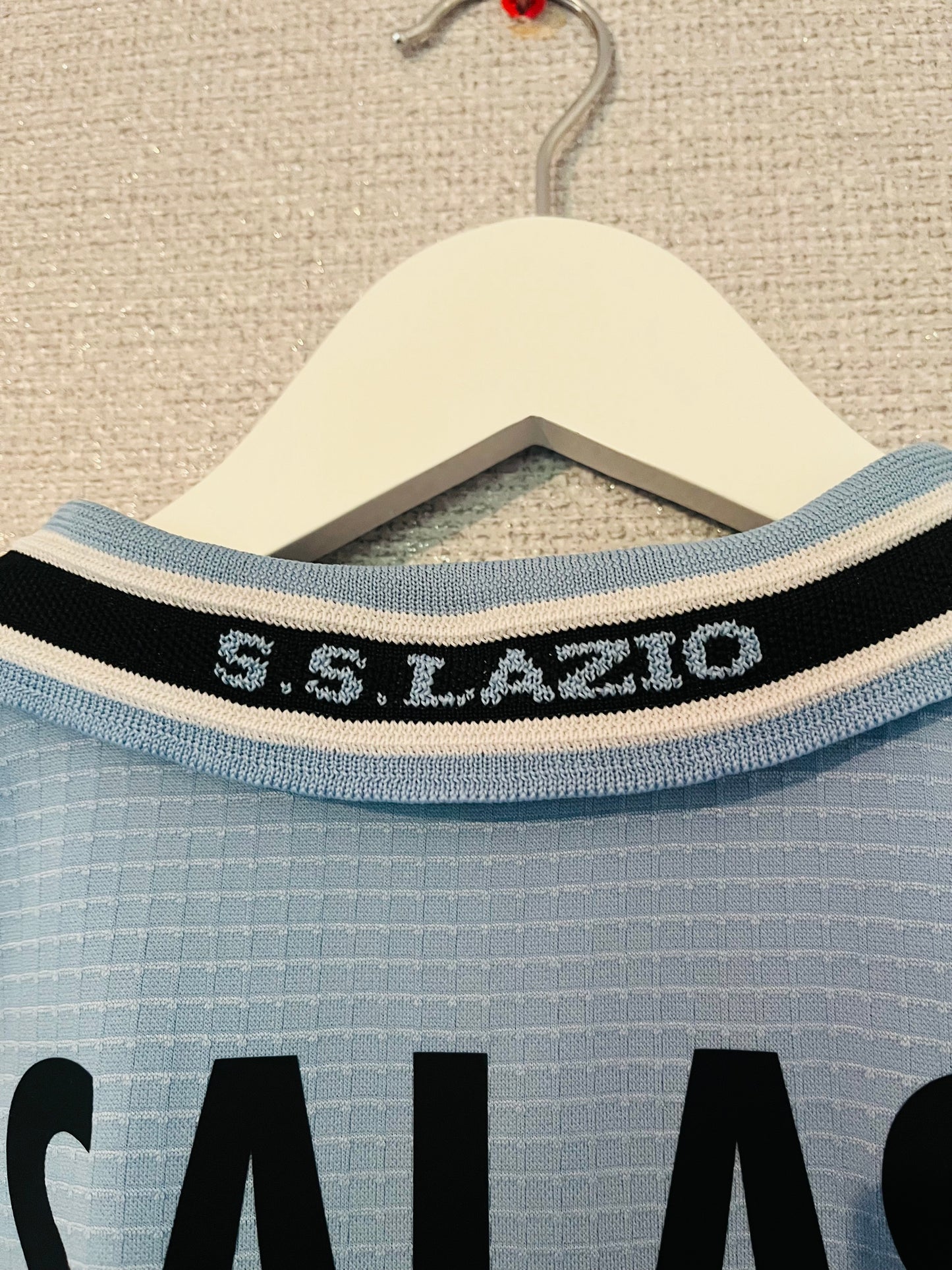 Lazio home football shirt 1998/2000 Salas Large