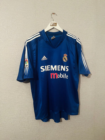 Real Madrid third football shirt 2004/05 R9 Large