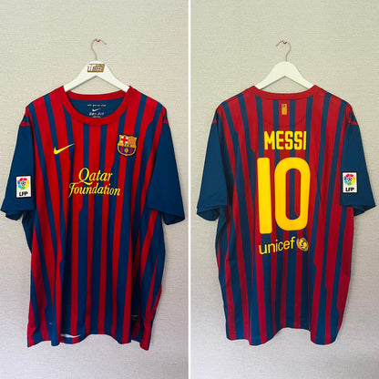Barcelona home football shirt 2011/12 Messi XXL