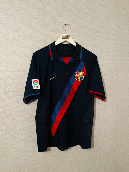Barcelona away football shirt 2003/04 Ronaldinho Large