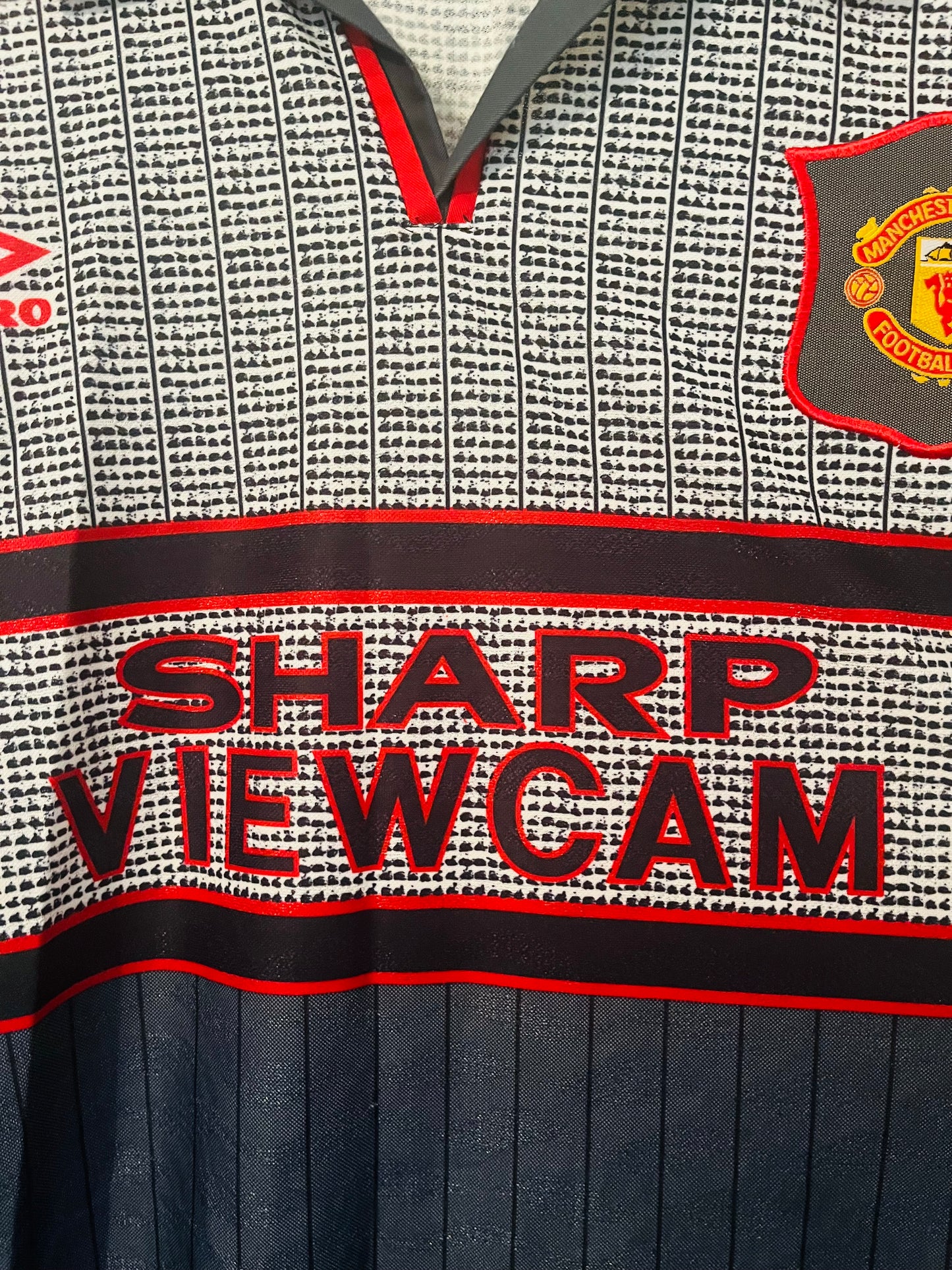 Manchester United away football shirt 1995/96 Keane XXL