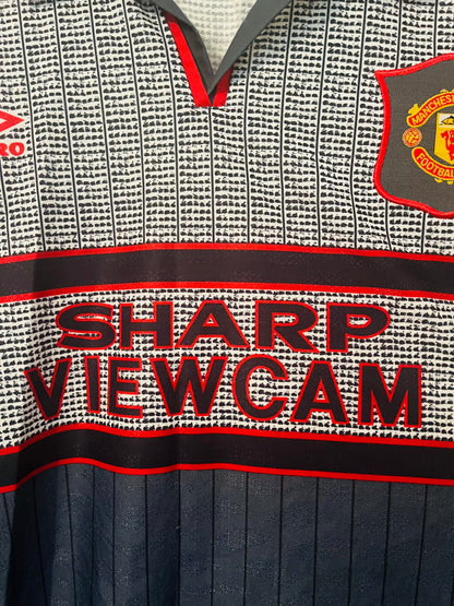 Manchester United away football shirt 1995/96 Keane XXL