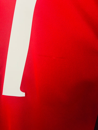 England away reversible football shirt W/C 2002 Beckham Small