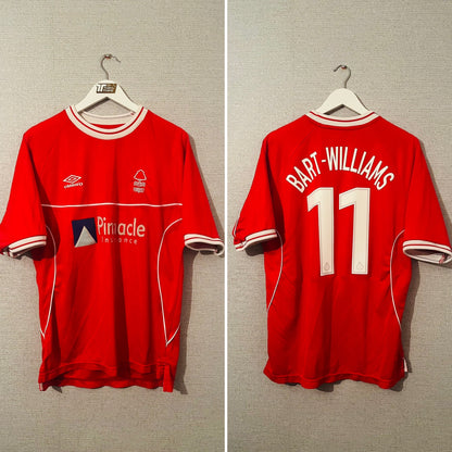 Nottingham Forest home football shirt
2000/02 Bart-Williams Large