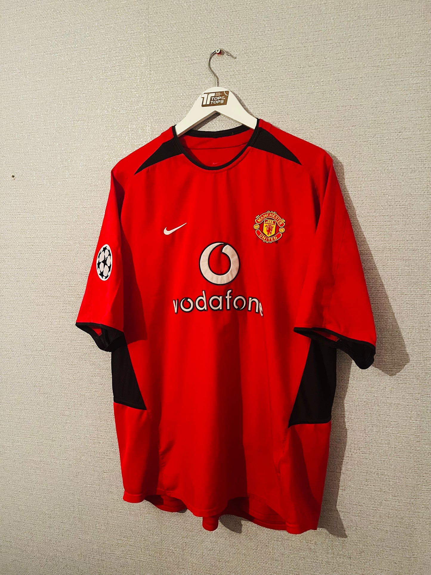 Manchester United home football shirt 2003/04 CR7 XL