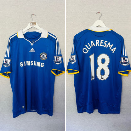Chelsea home football shirt 2008/08 Quaresma XL