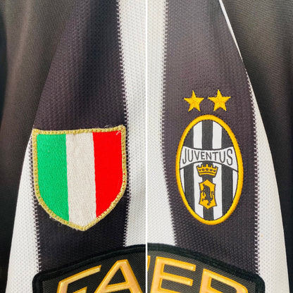 Juventus home football shirt 2002/03 Salas Large
