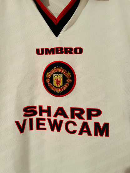 Manchester United away football shirt 1996/97 Cantona Large