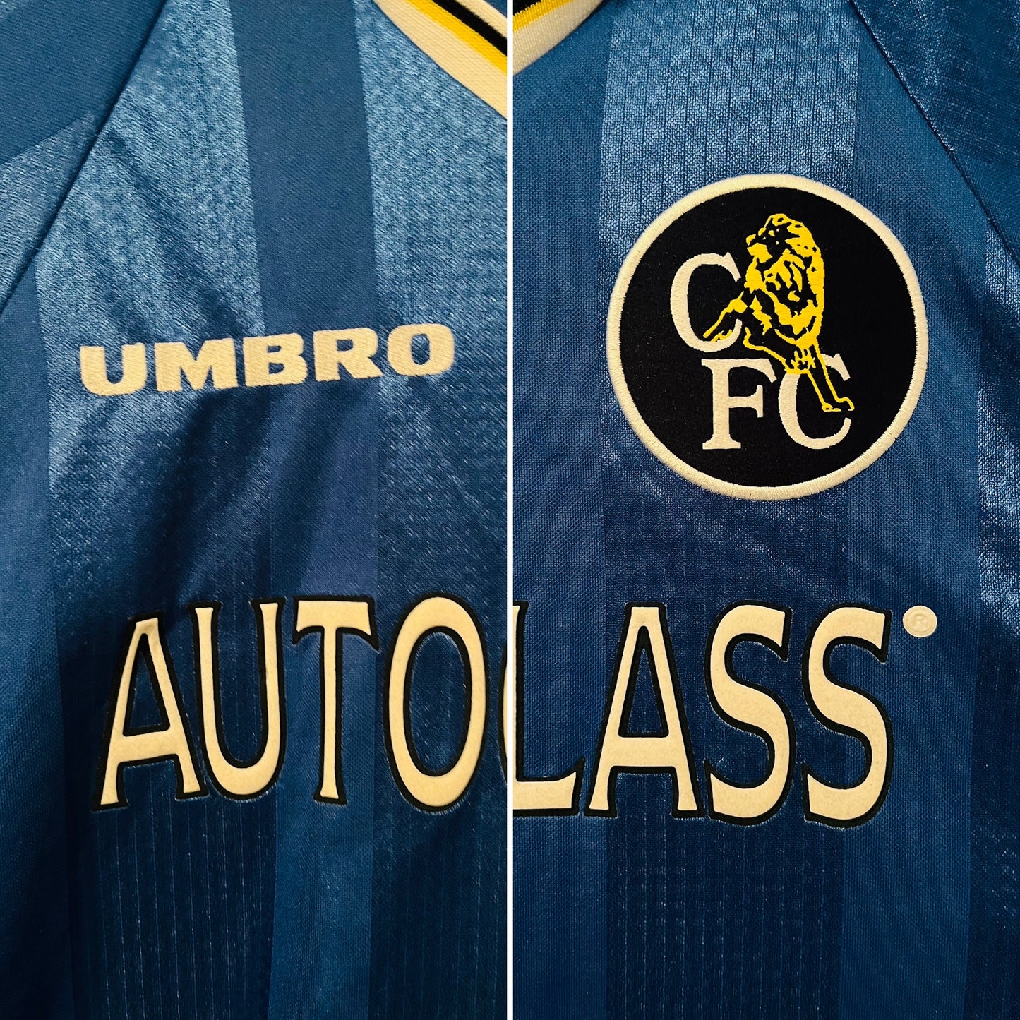 Chelsea home football shirt 1997/99 Gullit XL