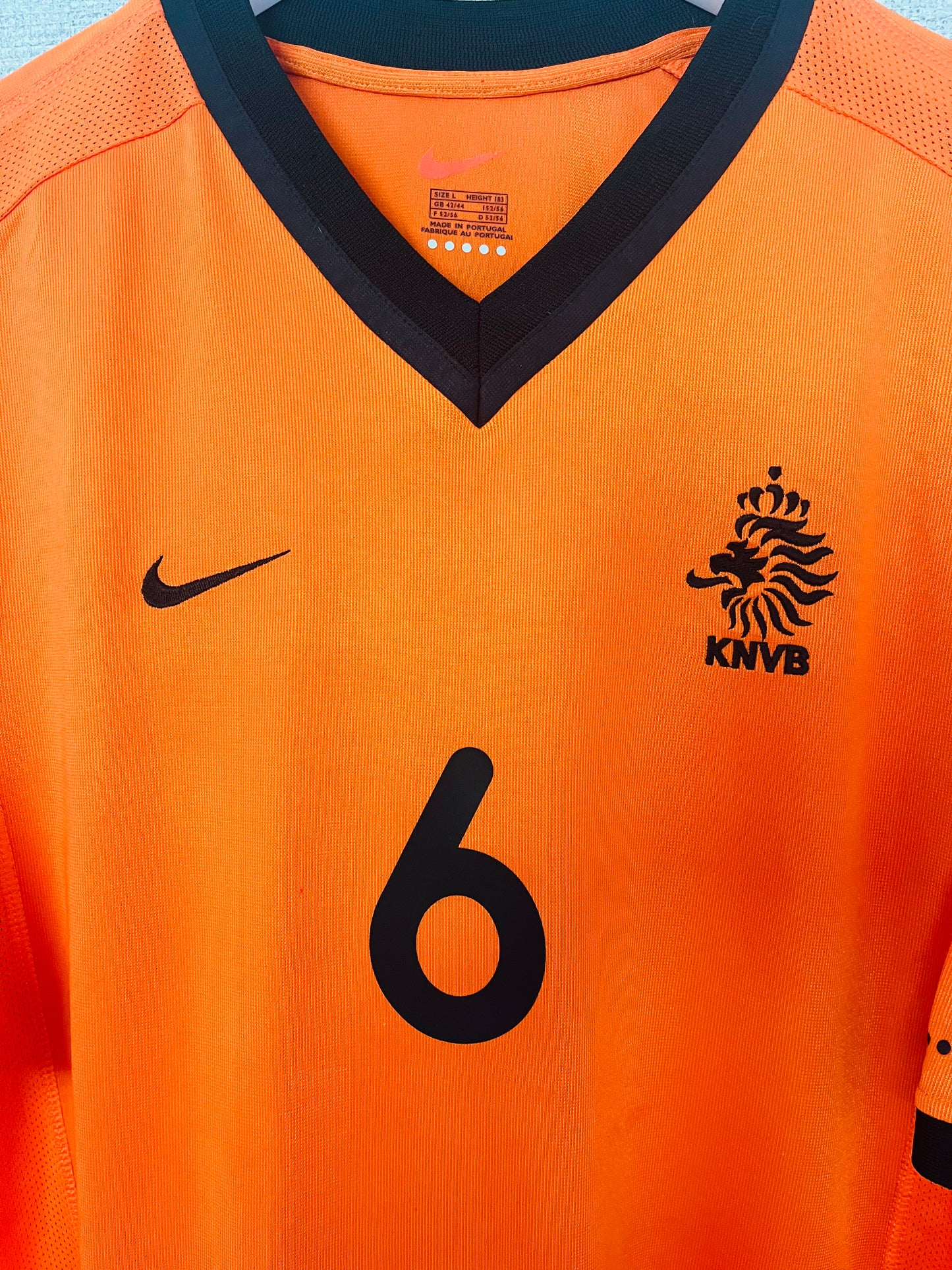Holland Netherlands home football shirt Euro 2000 Seedorf Large