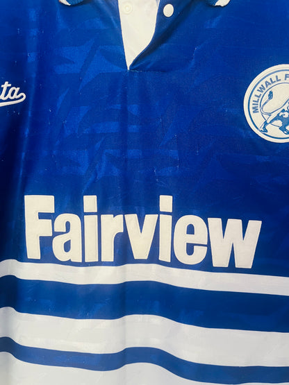 Millwall home football shirt 1992/93 XL