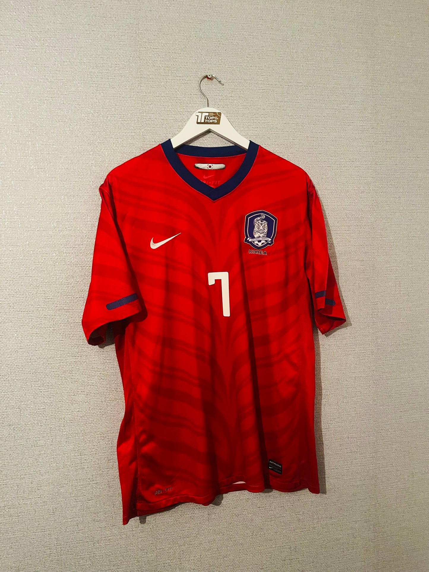 South Korea home football shirt W/C 2010 JS Park XL
