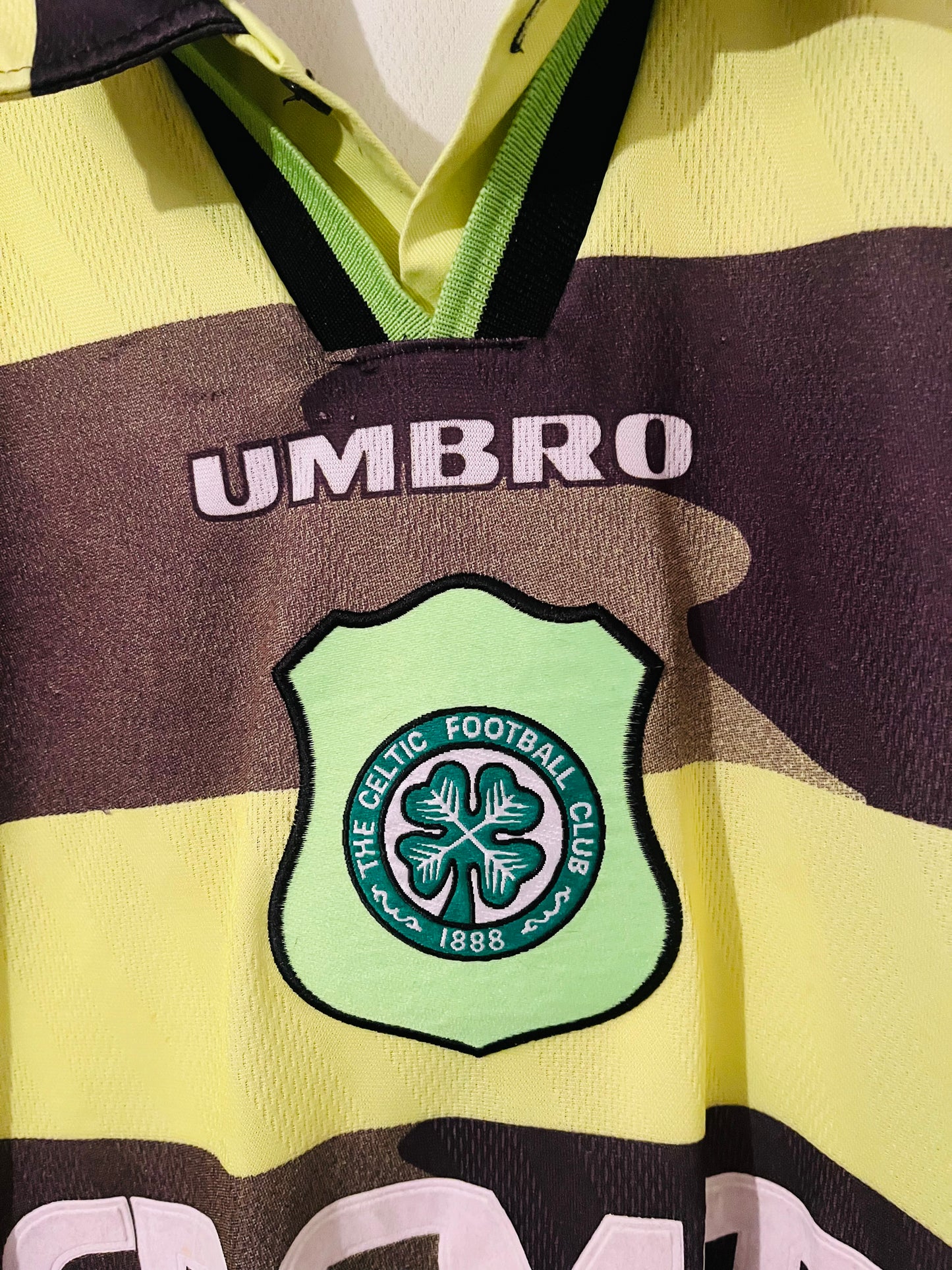 Glasgow Celtic away football shirt 1996/97 XXL
