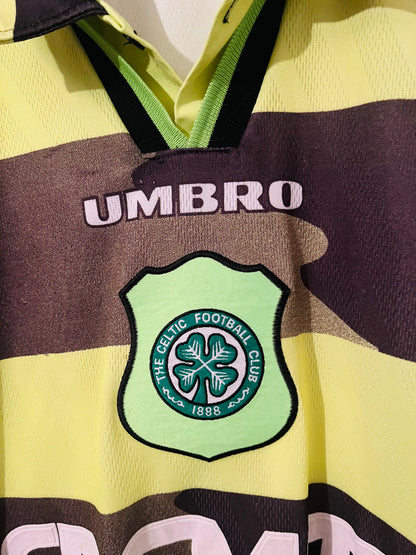 Glasgow Celtic away football shirt 1996/97 XXL