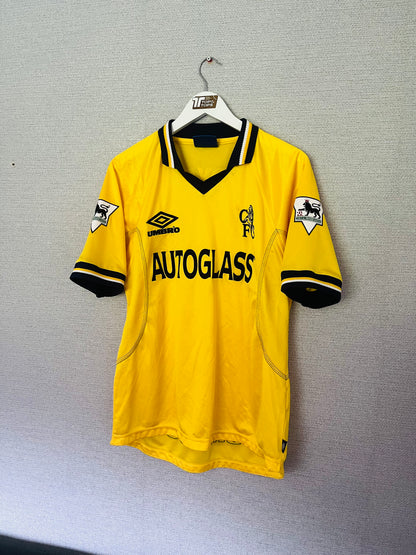 Chelsea third football shirt 1998/99 Poyet Medium