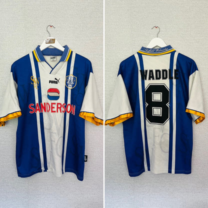 Sheffield Wednesday home football shirt 1995/97 Waddle Medium