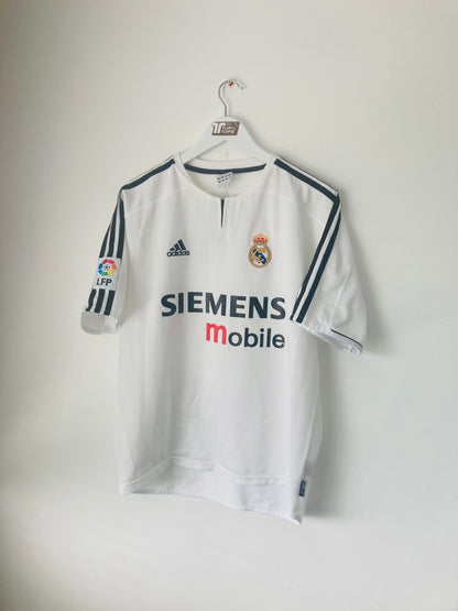 Real Madrid home football shirt 2003/04 Beckham Medium