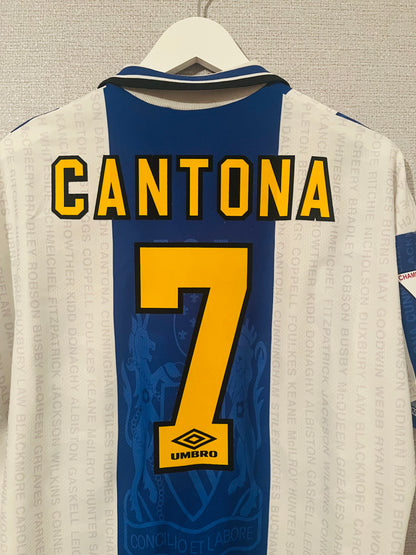 Manchester United third football shirt 1994/95 Cantona Large